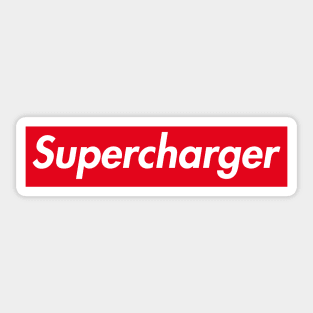 Supercharger Sticker